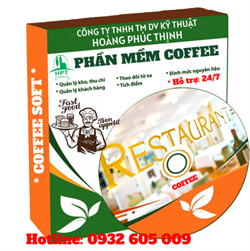 phần mềm quản lý tính tiền coffee